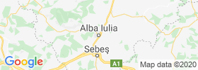 Alba Iulia map